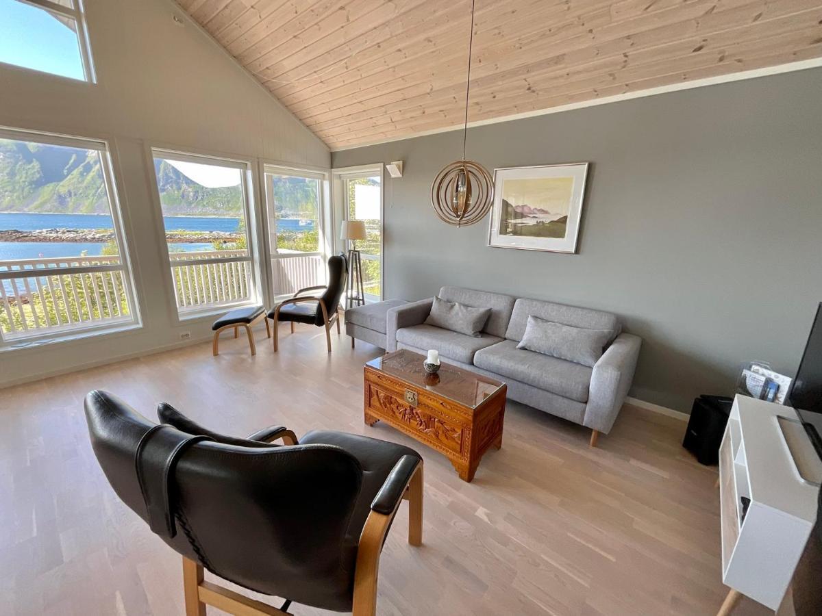 Mannen Panorama Lofoten Offersoya Exterior foto